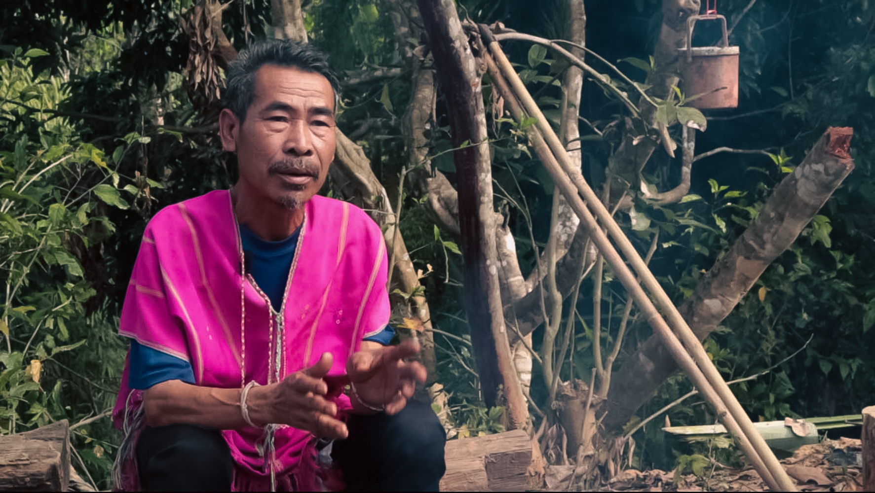 Pat Suya-chawlae, a Karen from Huayhok Village, Papae Sub-district, Mae Taeng District, Chiangmai Province