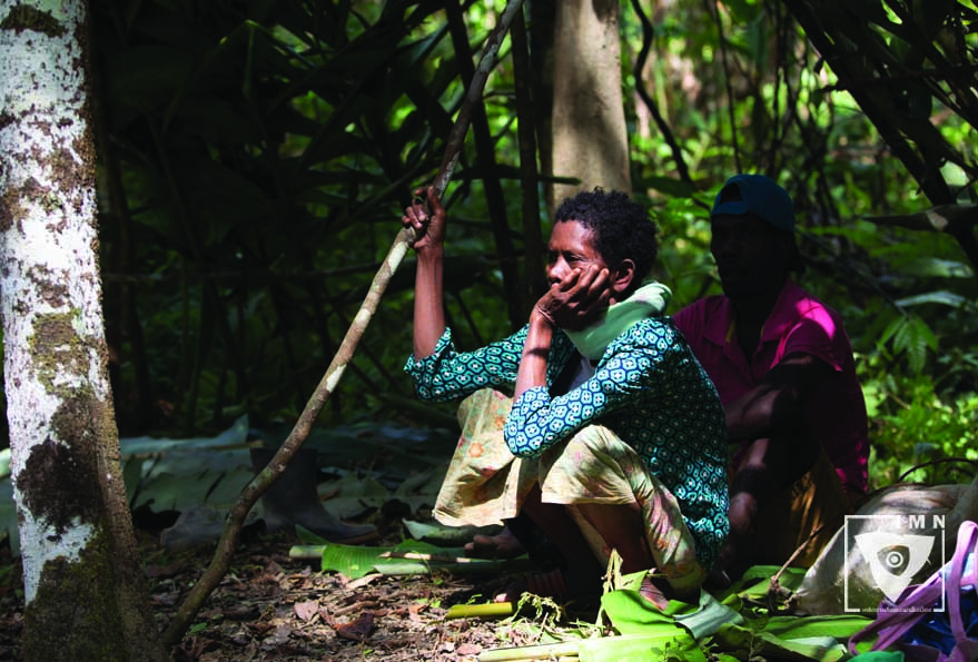 ชาวบ้านมานิที่อาศัยอยู่ในพื้นที่ ต.ปะเหลียน อ.ปะเหลียน จ.ตรัง