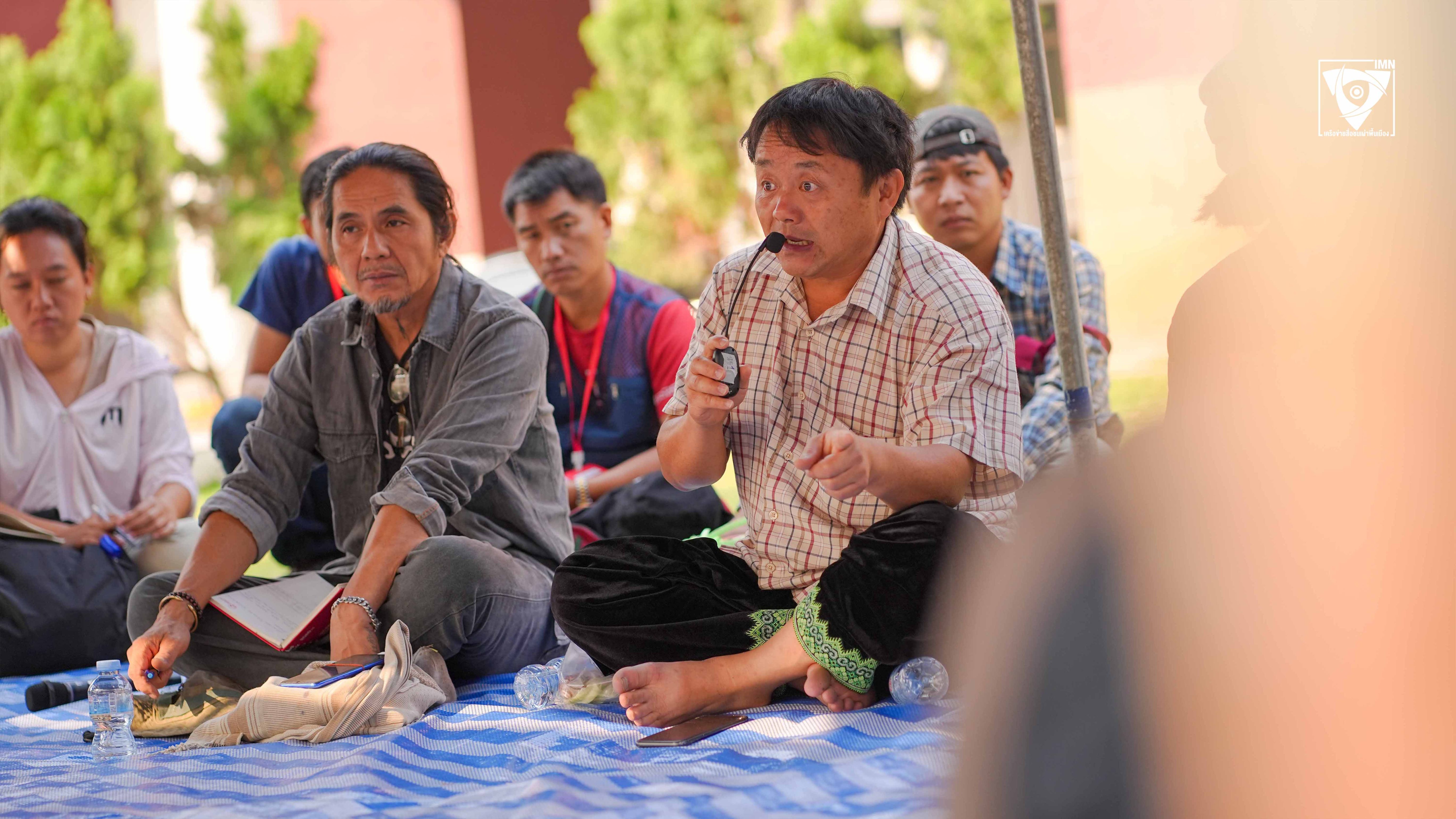 สมชาย ยังสันติวงศ์ ชาวม้งจาก ต.ปางหินฝน อ.แม่แจ่ม จ.เชียงใหม่