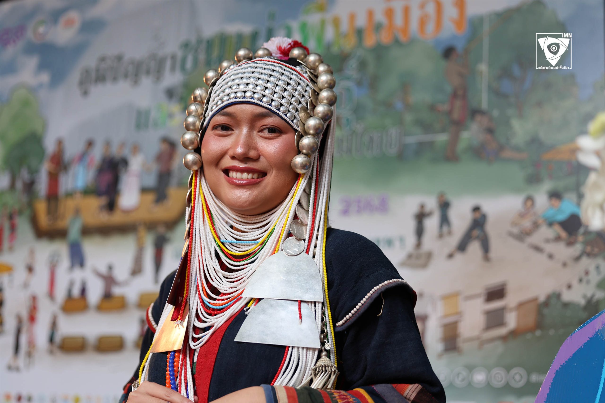 สุวรรณี บุญยืนกุล ตัวแทนเยาวชนจากชนเผ่าอ่าข่า