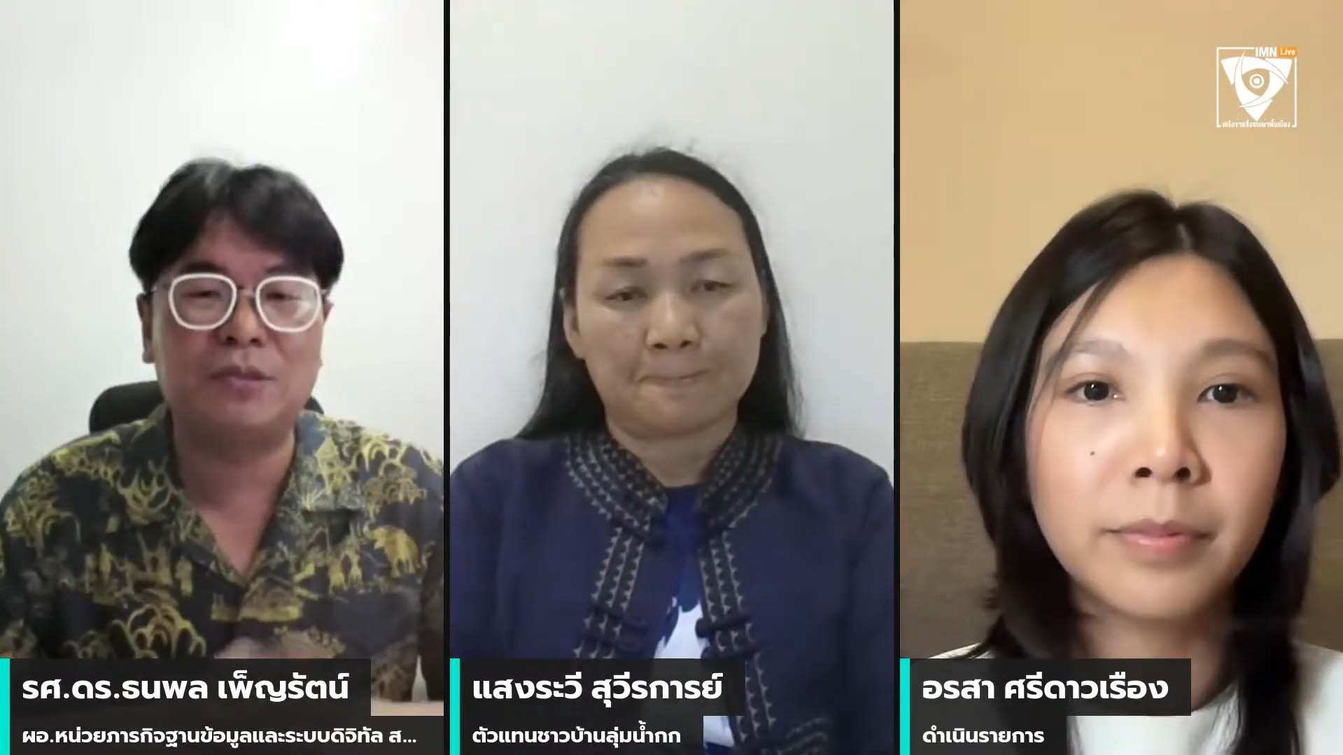 IMN Special Live EP.#32 ในหัวข้อ: Don’t Look Up ฉบับเมืองไทย: เจอแม่น้ำเป็นพิษ แต่หาคนรับผิดชอบไม่เจอ